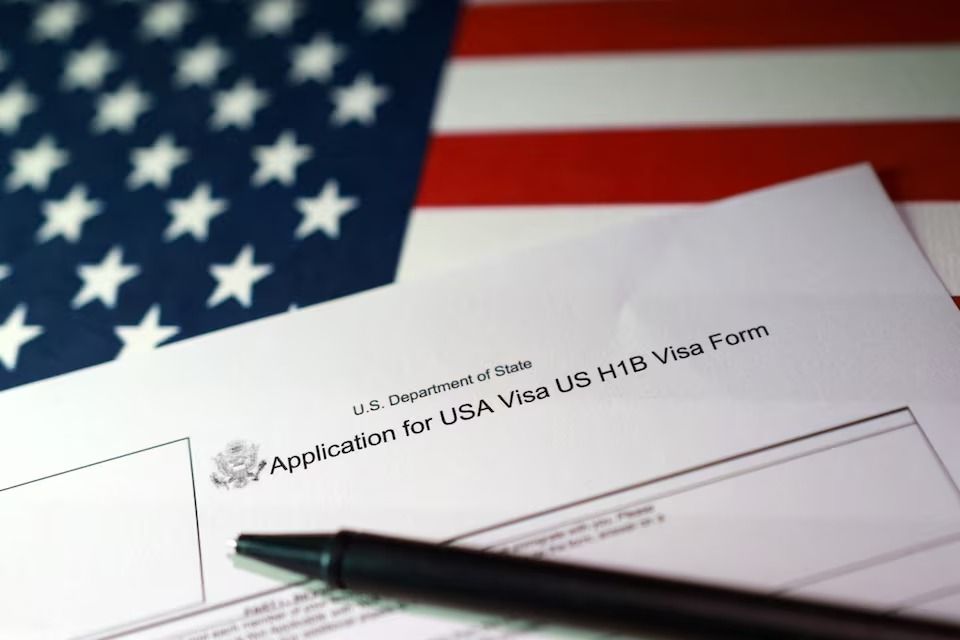 Formato de solicitud de visa de Estados Unidos. Foto: Reuters